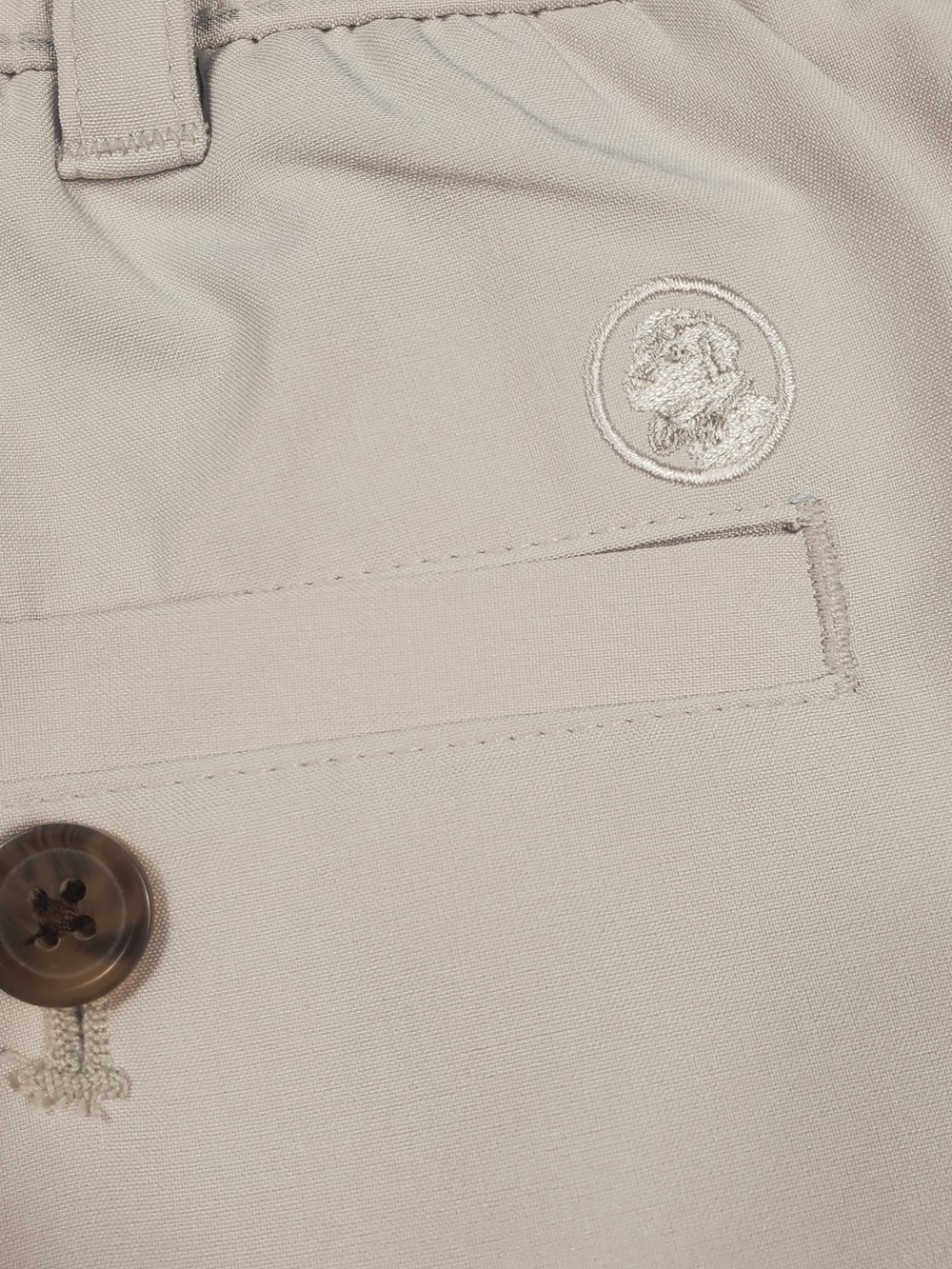 Southern Proper Mens 36 Khaki Performance Stretch Golf Shorts 8" Inseam Casual - Picture 10 of 11